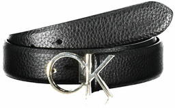 SKÓRZANY PASEK DAMSKI CALVIN KLEIN CZARNY