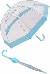 Susino Parapluie droit ouverture automatique - Transparent avec