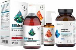 Aura Herbals Zestaw Magnez + Witaminy ADEK +
