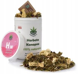 HERBATA KONOPNA CBD Harmonia Witalności 100% naturalna potencja