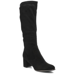 Marco Tozzi Czarne Kozaki Wygodne Eleganckie Buty Damskie