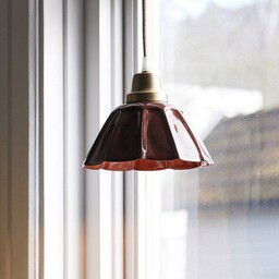 PR Home Żyrandol Ester, kolor terakota, średnica 17