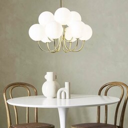 LAMPA wisząca BIANCO 107994 Markslojd szklana OPRAWA molekuły