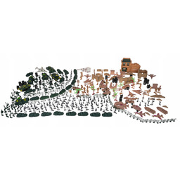 Zestaw Żołnierzyków I Pojazdów Wojskowych