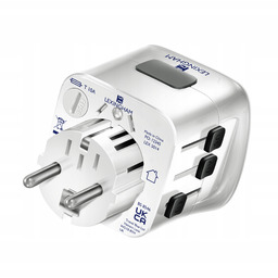 Adapter podróżny uniwersalna przejściówka międzynarodowa Lexingham