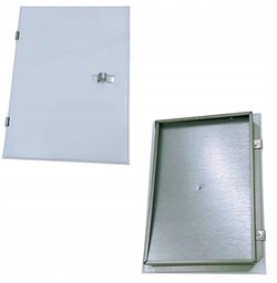 airRoxy Drzwiczki Rewizyjne Metalowe Wyczystka 14x21cm Białe
