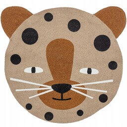 Dywan dziecięcy Bloomingville Mini Naffie leopard juta 104