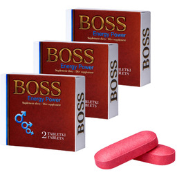 MEGA ZESTAW Boss Energy Power Ginseng na Erekcję