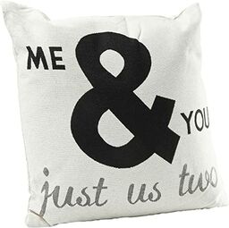 Kare Design Just Us Two poduszka, biała, 45