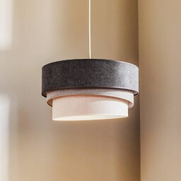 Lampa wisząca Pastell Trio Duolla, możliwość ściemniania, aluminiowy