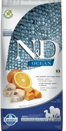 FARMINA N&D Ocean canine COD, PUMPKIN & ORANGE