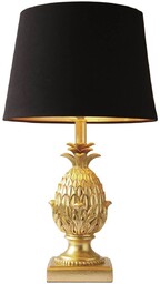 Dar Lighting Abażurowa lampka stolikowa Pineapple PIN4235 ananas