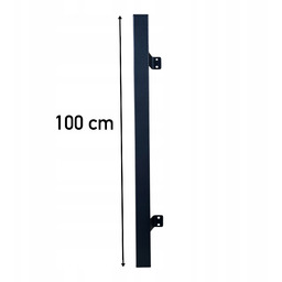 Antaba Do Furtki 100 CM Czarna Pochwyt