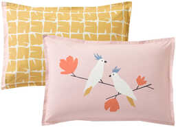 Scion Living Poszewka perkalowa Love Birds Petale