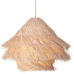 Dar Lighting Drewniana lampa wisząca boho Preveli PRE0129