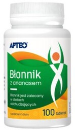 APTEO Błonnik z ananasem, 100 tabletek -> Odbiór
