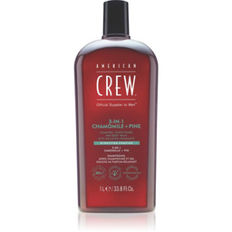American Crew 3w1 Chamomile&Pine, szampon, odżywka i żel