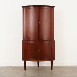 Pakamera Szafka narożna tekowa, lata 70-te, duński design,