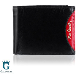 Portfel męski Pierre Cardin Black & Red TILAK29