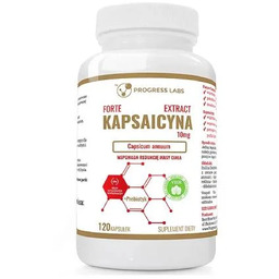 Progress Labs Kapsaicyna Forte ekstrakt 10 mg, 120