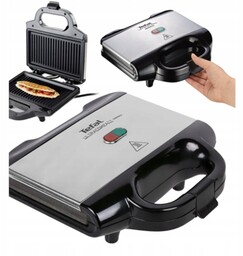 Toster Tefal SM157236 do kanapek 700 W czarny/stal