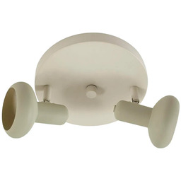 Lindby - Huby 2 Lampa Sufitowa Beżowy/Jasny Zielony