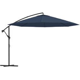 Edinos Ciemnoniebieski parasol ogrodowy z aluminiowym słupkiem Z4-A52