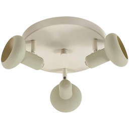 Lindby - Huby 3 Lampa Sufitowa Beżowy/Jasny Zielony