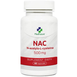 MedFuture NAC N-acetylo-L-cysteina 500mg, 60kaps.