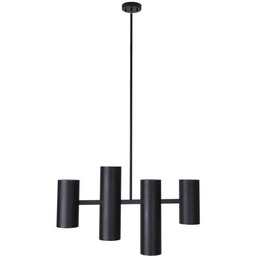 Lampa wisząca LAXER czarne reflektory P0501 - MaxLight