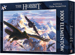 Rebel Puzzle 1000 Hobbit: Bilbo i orły
