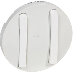 CELIANE - Klawisz Podwójny Slim Biały Legrand 065002