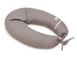 Babymatex Poduszka pozycjonująca Relax Linen 190cm szara