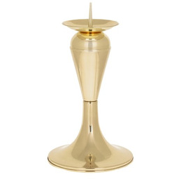 Lichtarz mosiężny pojedyńczy 29 cm