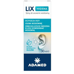 Lix Higiena Spray do usuwania woskowiny z uszu,