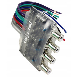 Adapter Przejście Konwerter High Low 4x Rca [U281