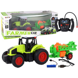 Traktor Z Opryskiwaczem Rc Zdalnie Sterowany 1:16