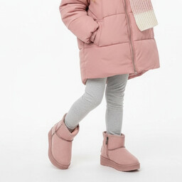 Big Star Różowe Śniegowce Ocieplane Buty Dziecięce