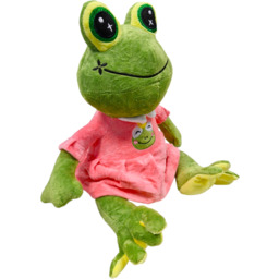 Pluszak żaba żabka w sukience maskotka frog przytulanka