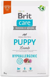 Brit care dog hypoallergenic puppy lamb 3kg -