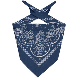 Bandana Classic Paisley by Levi s , ciemnoniebieski,