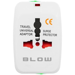 BLOW Adapter podróżny 72-314 USA/PL/EU/UK/CAN/CHN/IT Biały