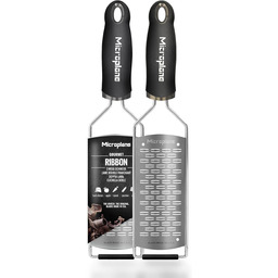 Microplane 2-drożna tarka ze stali nierdzewnej, czarna,