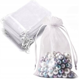 WORECZKI Z ORGANZY NA ŚLUB WESELE PREZENTY TORBA