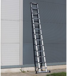 Teleskopowa drabina aluminiowa PROFI, 3,92 m, 13 szczebli