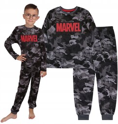 Marvel piżama chłopięca z długim rękawem 146 cm