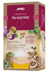 APTEO Herbatka na wątrobę, 20 saszetek