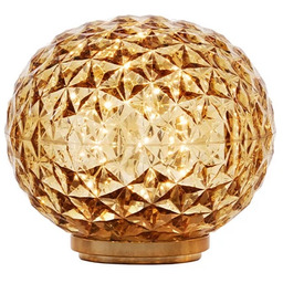Kartell - Mini Planet Plug Lampa Stołowa Yellow