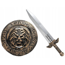 Miecz + Tarcza Gladiator Spartakus Rzymianin
