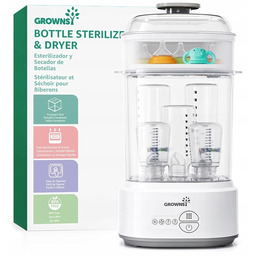 Grownsy Sterylizator I Suszarka Do Butelek Parowa Elektryczna